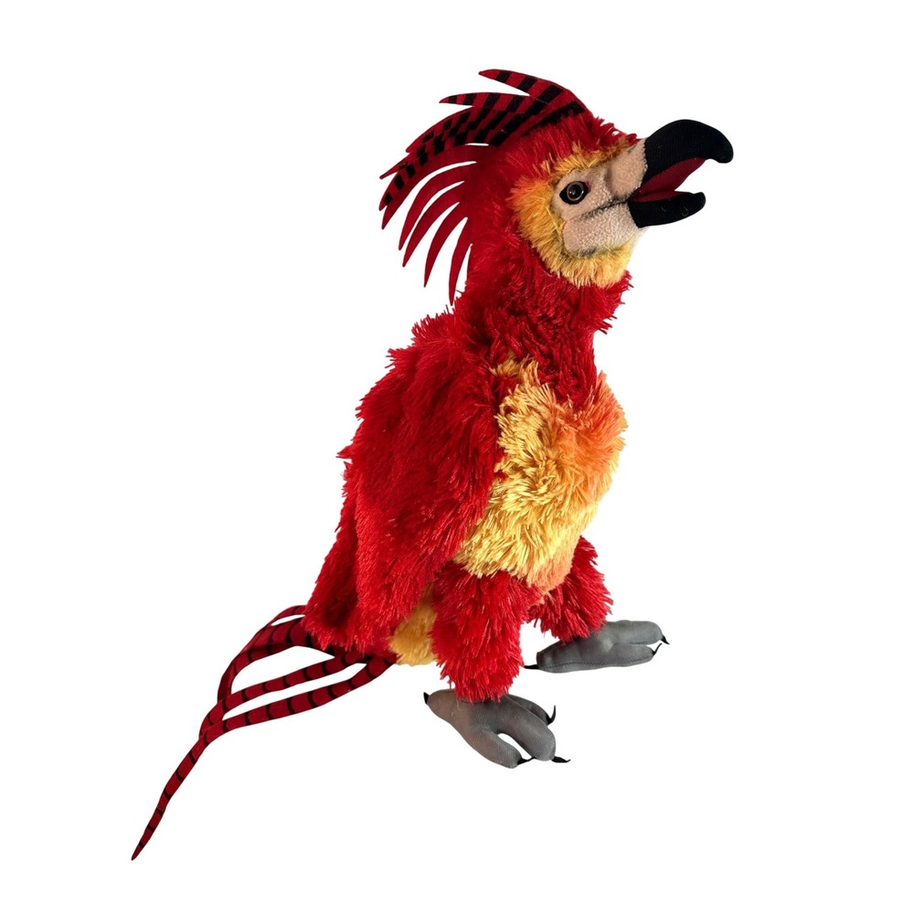 Harry Potter Fawkes Phoenix Plush Universal Studios‎ Wizarding World Red Bird